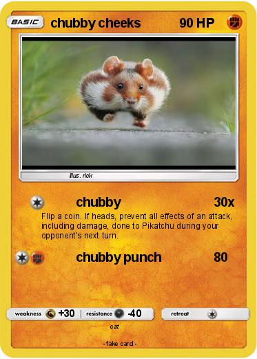 Pokemon chubby cheeks