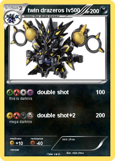 Pokemon twin drazeros lv500
