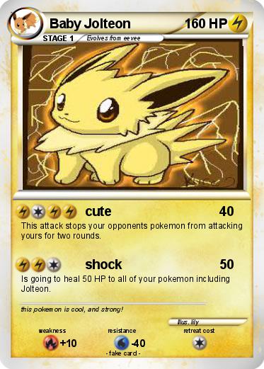 Pokemon Baby Jolteon