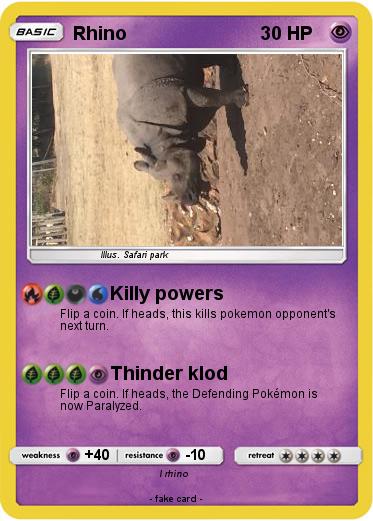 Pokemon Rhino