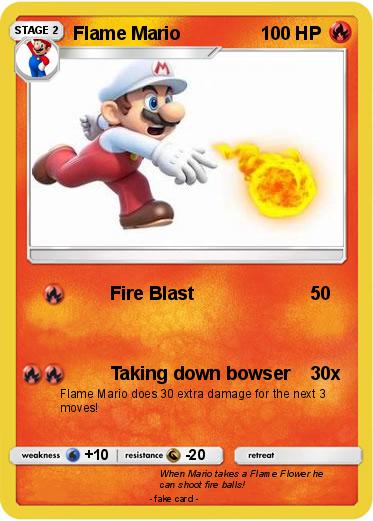 Pokemon Flame Mario