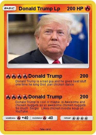 Pokemon Donald Trump Lp