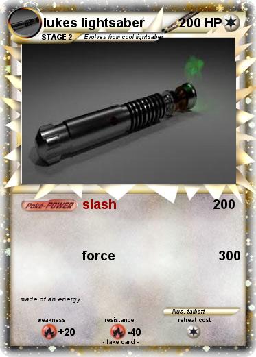 Pokemon lukes lightsaber