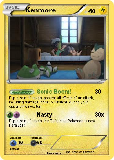 Pokemon Kenmore