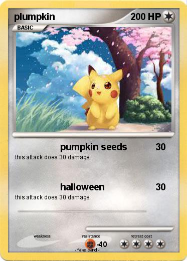 Pokemon plumpkin