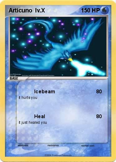 Pokemon Articuno  lv.X