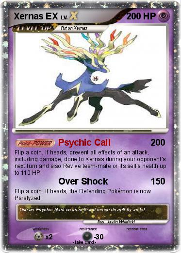 Pokemon Xernas EX