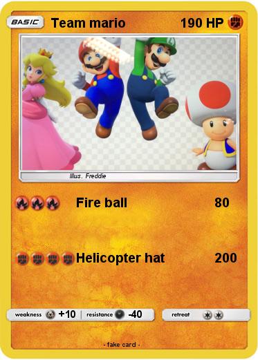 Pokemon Team mario