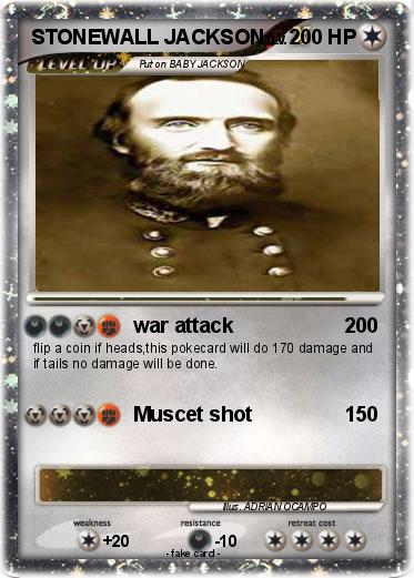 Pokemon STONEWALL JACKSON