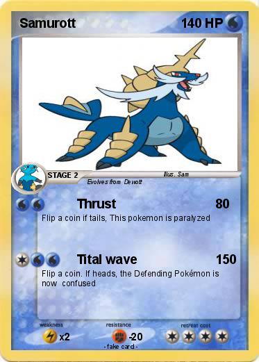 Pokemon Samurott