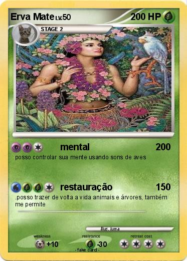 Pokemon Erva Mate