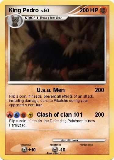Pokemon King Pedro