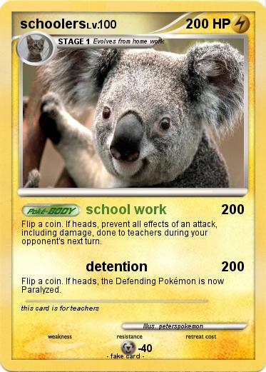 Pokemon schoolers