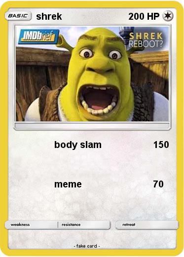 Pokemon shrek