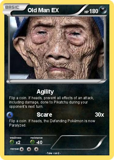 Pokemon Old Man EX
