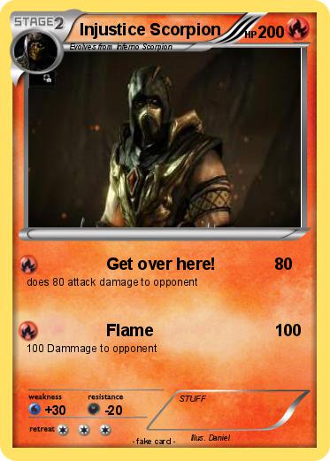 Pokemon Injustice Scorpion
