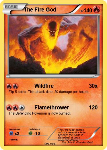 Pokemon The Fire God