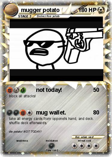 Pokemon mugger potato