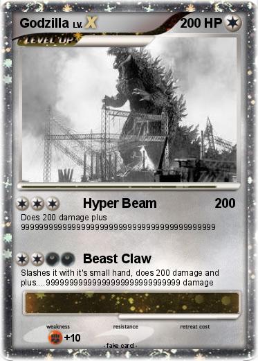 Pokemon Godzilla