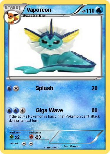 Pokemon Vaporeon