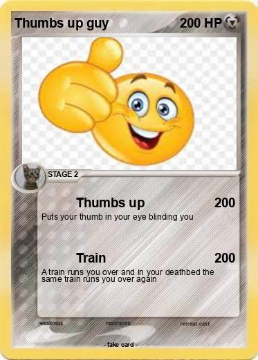 Pokemon Thumbs up guy