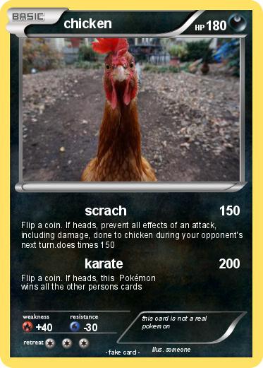 Pokemon chicken