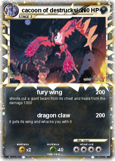 Pokemon cacoon of destrucksion