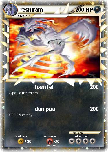 Pokemon reshiram