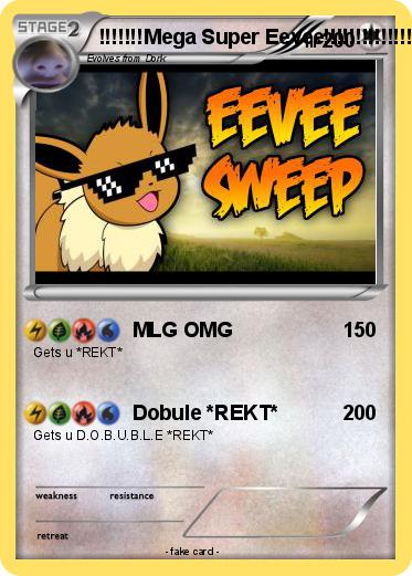 Pokemon !!!!!!!Mega Super Eevee!!!!!!!!!!!!!!