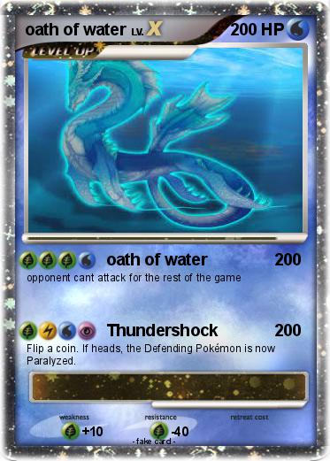Pokemon oath of water