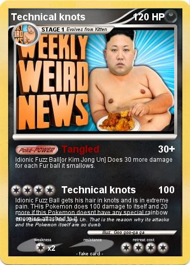 Pokemon Technical knots