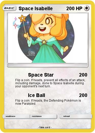 Pokemon Space Isabelle