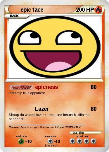 Pokemon epic face