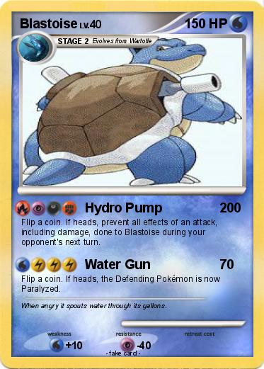 Pokemon Blastoise