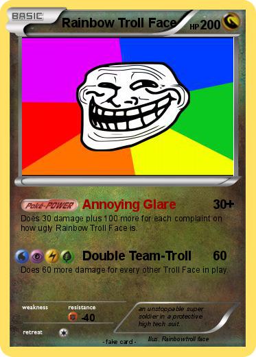 Pokemon Rainbow Troll Face