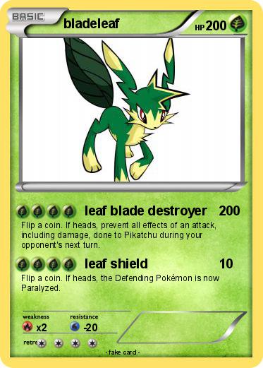 Pokemon bladeleaf