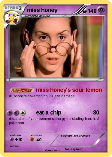 Pokemon miss honey