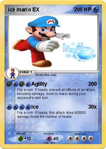 Pokemon ice mario EX