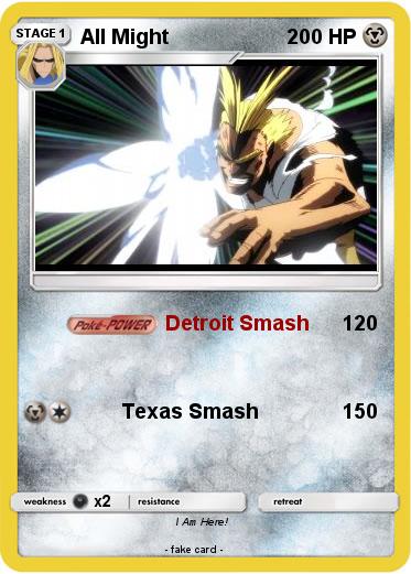 Pokemon All Might