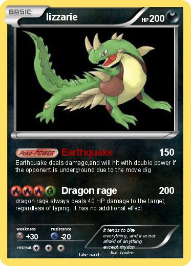 Pokemon lizzarie