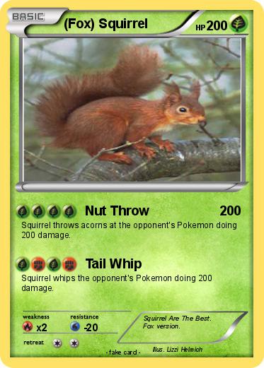 Pokemon (Fox) Squirrel