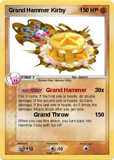Pokemon Grand Hammer Kirby