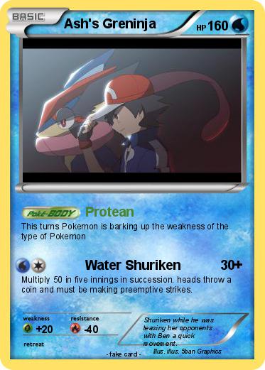 Pokemon Ash's Greninja
