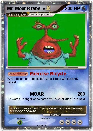 Pokemon Mr. Moar Krabs