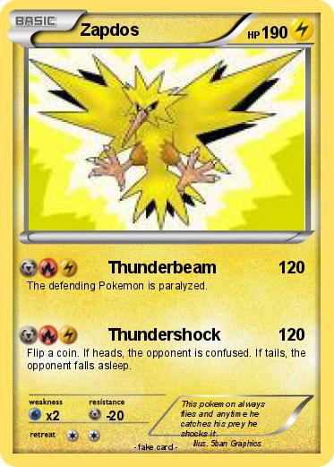 Pokemon Zapdos