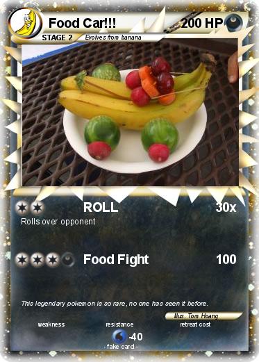 Pokemon Food Car!!!
