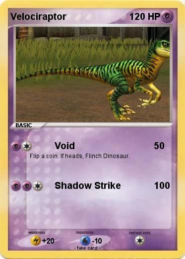 Pokemon Velociraptor