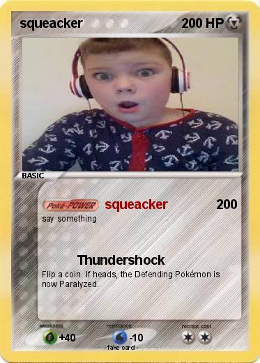 Pokemon squeacker