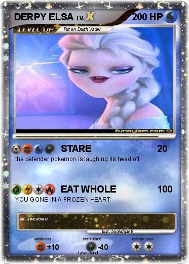 Pokemon DERPY ELSA