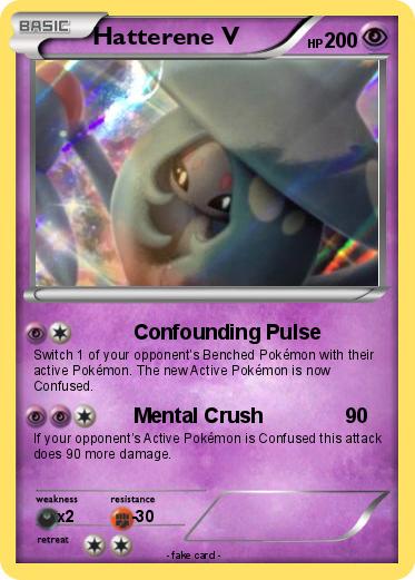 Pokemon Hatterene V